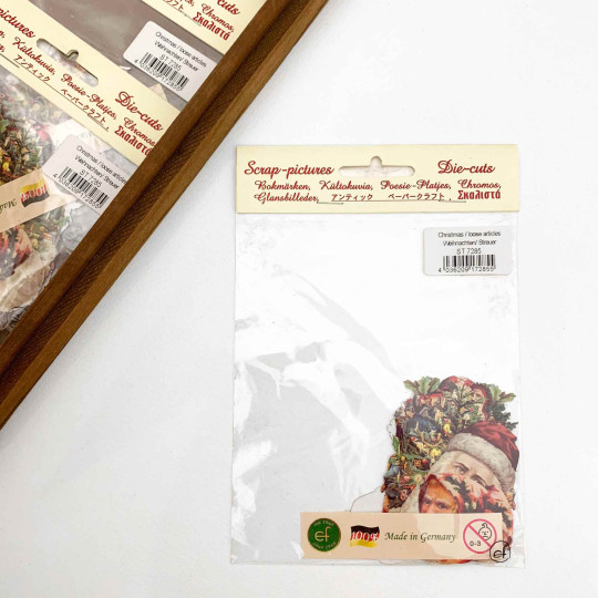 Victorian Santa Loose Christmas Paper Scrap Pack